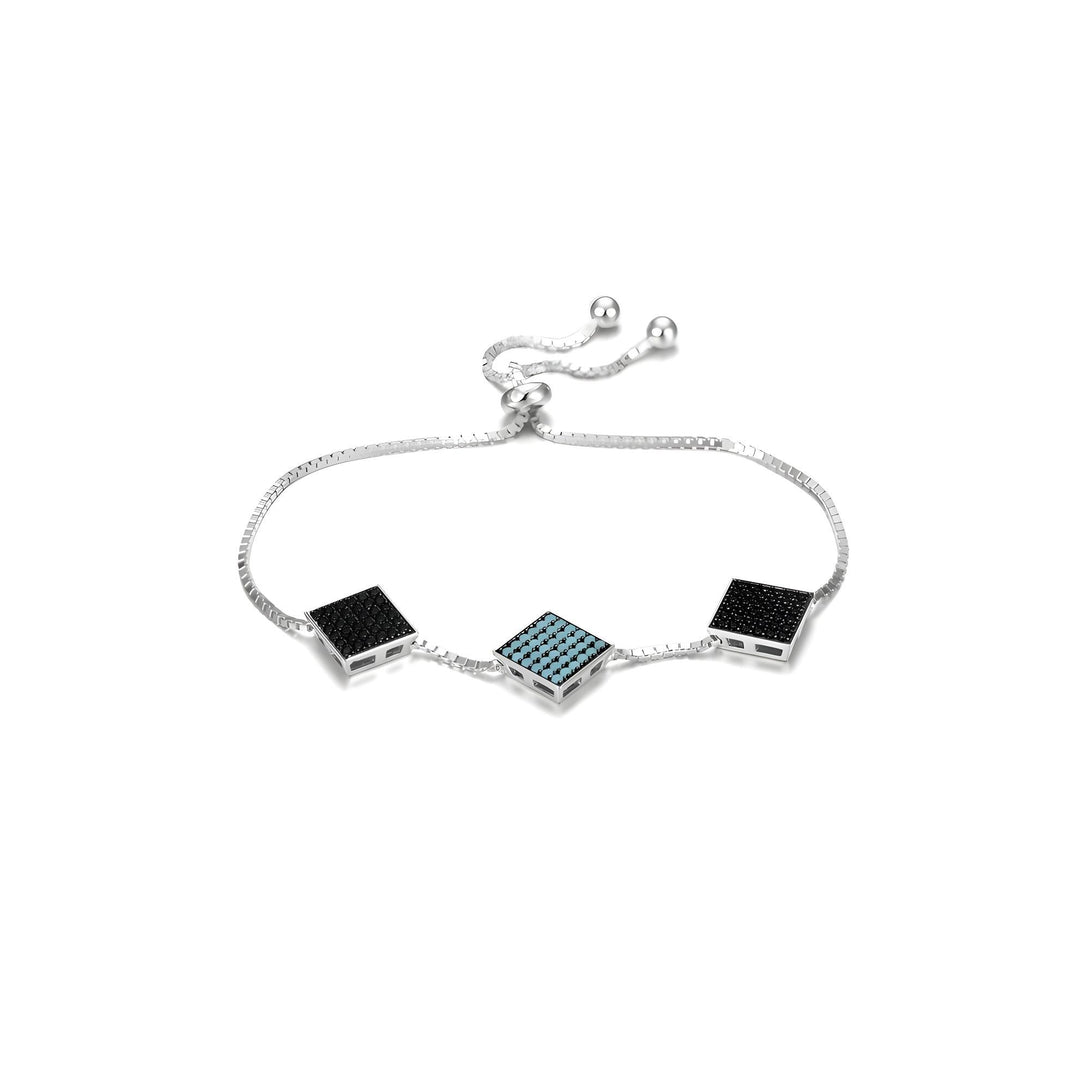 Trinity Square Bracelet