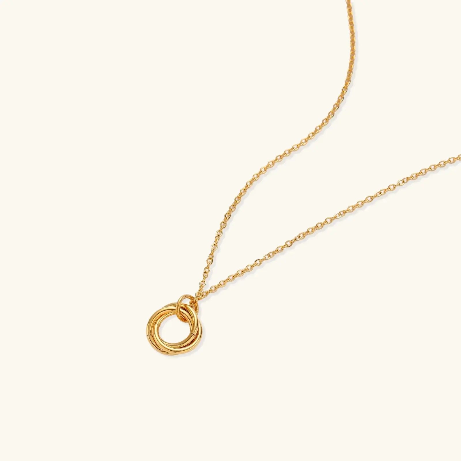 Twisted Harmony Necklace – 18K Gold Plated Jewellar