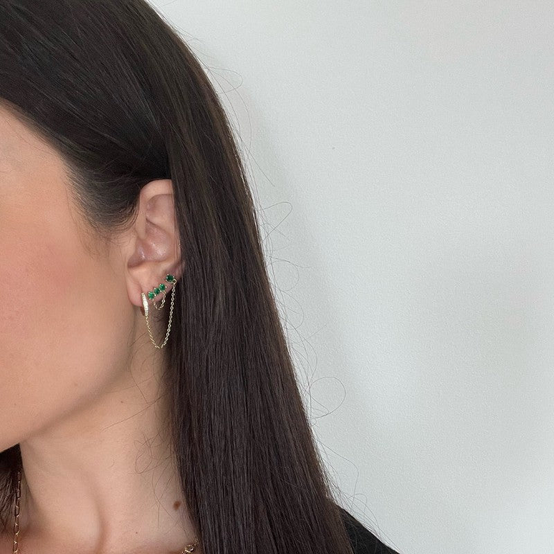 Verde Drop Earrings