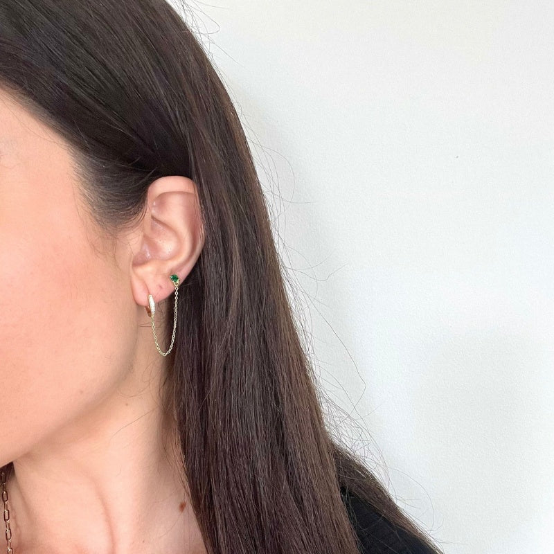 Verde Drop Earrings