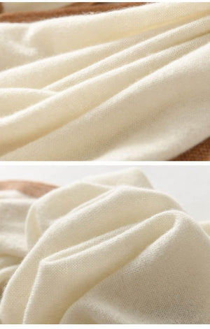 Vienna Knit – Color-Blocked Cashmere Jacquard Scarf - Jewellar