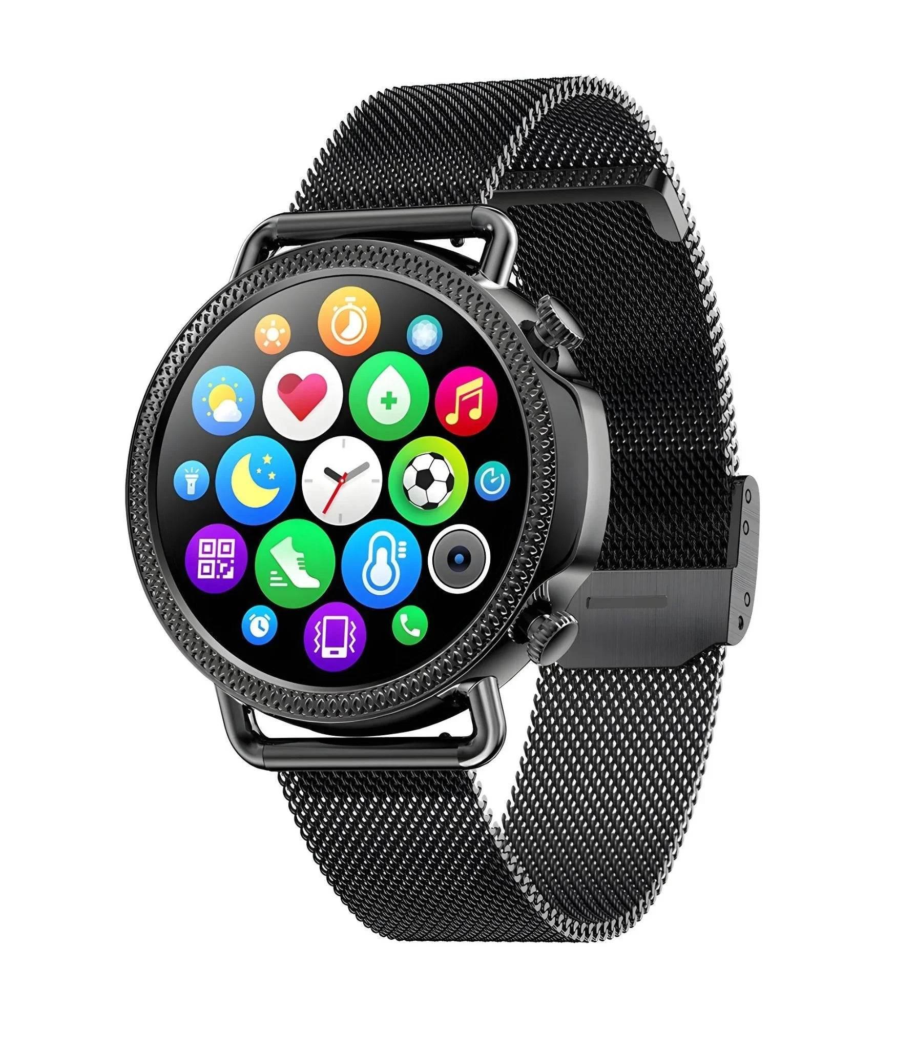 VitaGlow – Full Touch Smart Watch with Body Temperature Monitoring - Jewellar