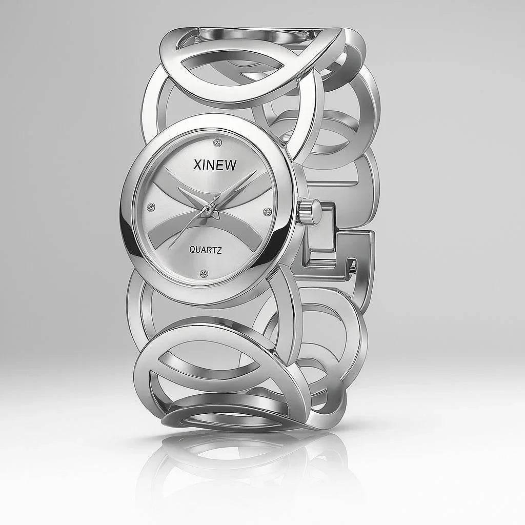 Vita Round – Stainless Steel Bracelet Watch - Jewellar