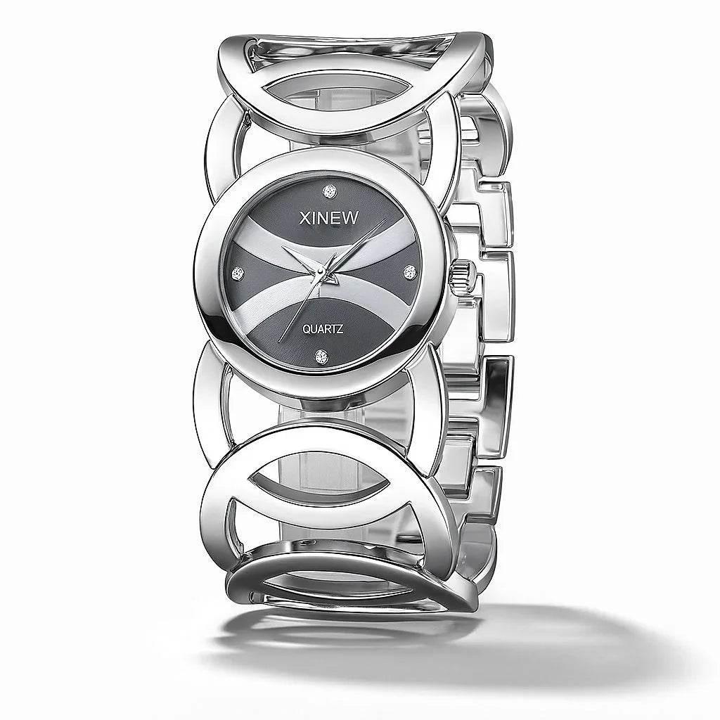 Vita Round – Stainless Steel Bracelet Watch - Jewellar