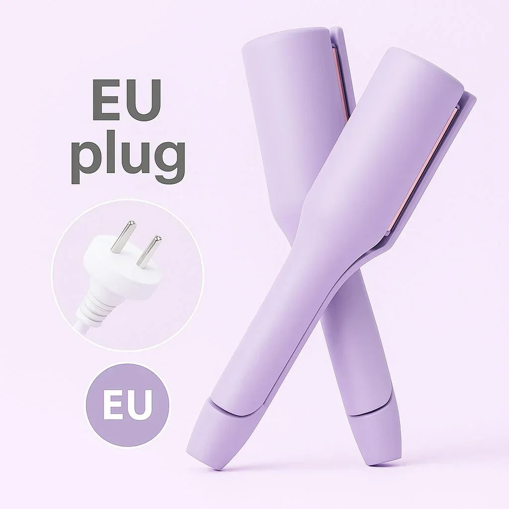 VogueCurl Pro Deep Wave Hair Curler – 32mm Barrel, 4 Heat Settings, Negative Ion Technology