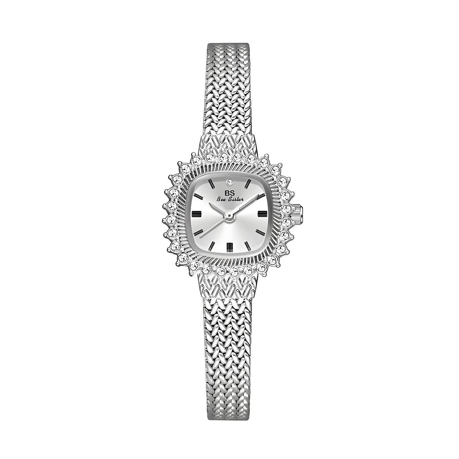 Wheat Mini – Retro Square Quartz Watch - Jewellar