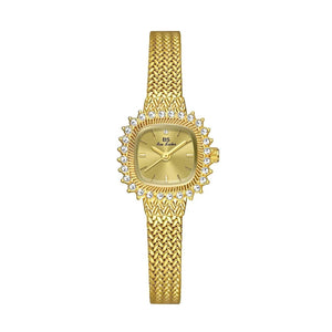 Wheat Mini – Retro Square Quartz Watch - Jewellar