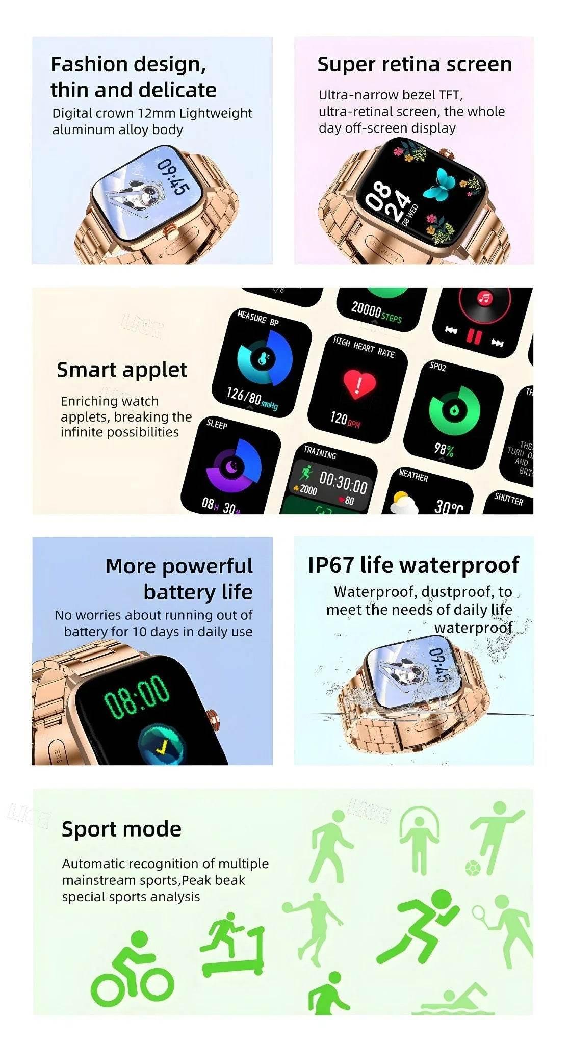 VitaBand – Smart Fitness & Health Monitoring Watch - Jewellar