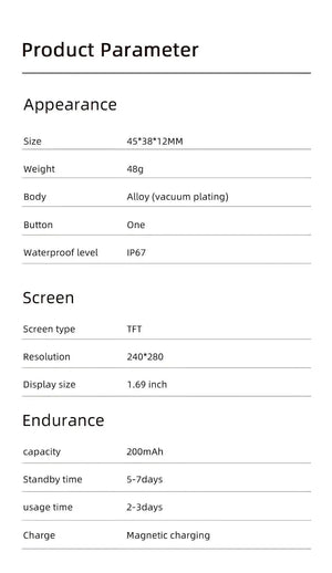 VitaBand – Smart Fitness & Health Monitoring Watch - Jewellar