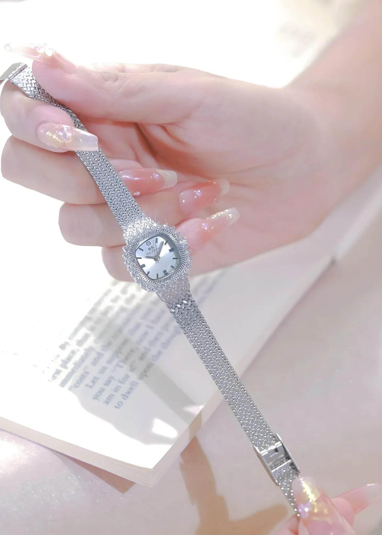 Wheat Mini – Retro Square Quartz Watch - Jewellar
