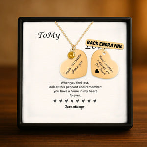 Heart Necklace with Birthstone - A Personalized Touch - Jewellar