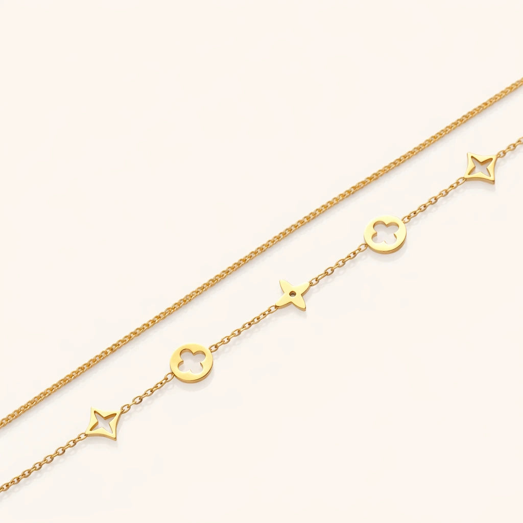 Lucky Star Bracelet – 18K Gold Plated Jewellar